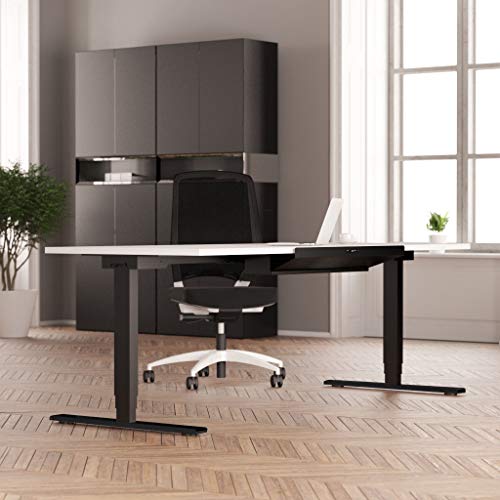 Preisvergleich Produktbild Inwerk Steh-Sitz-Schreibtisch Masterlift 2, schwarz