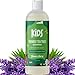 Anti Dandruff Shampoo for Kids - Best Tear Free Natural Children's Scalp Treatment with Lavender & Tea Tree + Jojoba - Sulfate Free for All Ages (8oz)