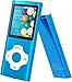 MP3 Player / MP4 Player, Hotechs MP3 Music Player with 32GB Memory SD Card Slim Classic Digital LCD 1.82'' Screen Mini USB Port with FM Radio, Voice Record (Deep Blue)