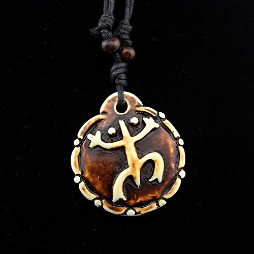 Scddboy Puerto Taino Frog Pendant Necklace Sun Tribal Necklace2
