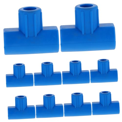 GANAZONO 10pcs Rubber Fishing Spool Connector Line Spools Adapter for Outdoor Fishing