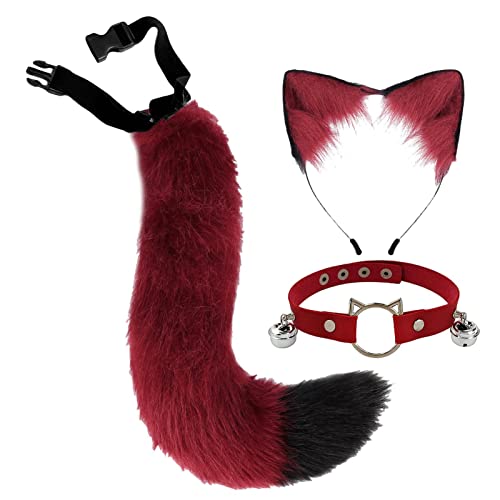 Traje de Lobo para Mulheres - Traje de Lobo Mau Adulto Mulheres - Acessórios de fantasia de festa de
