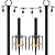 Aulimhti 10Ft Metal Poles with Fork for Outdoor String Lights,2 Pack Light Stand for Outside Garden,Patio,Wedding,Backyard,Deck,Party