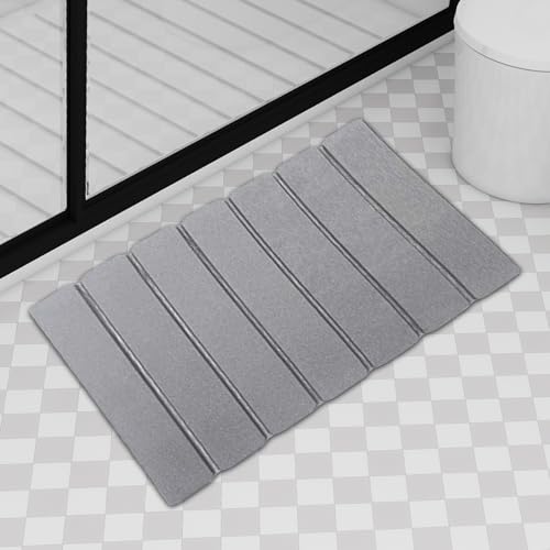 Estera de baño de piedra para ducha absorbente y antideslizante multiuso 3