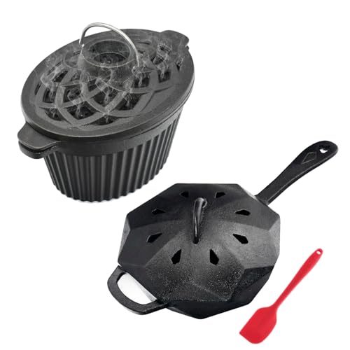UKENEM Octagon Skillet with Steamer