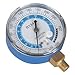 Gauge, 2-3/4 in Dia, Low Side, Blue, 350 psi