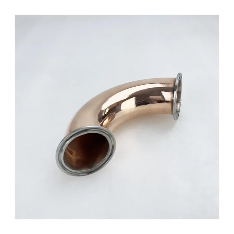 Coude cuivre 51mm anti fuite 135 degres raccord robuste pour homebrew