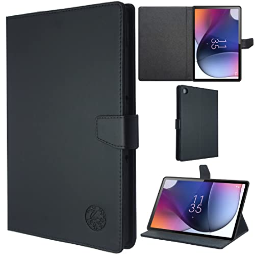 Zaoma PU Leather Flip Flap Case Cover Compatible for Motorola Moto Tab G62 10.6 inch Tablet | Motorola Tab G62 (Black) (B0BD8RH629) Amazon Price History, Amazon Price Tracker