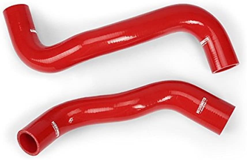 Mishimoto MMHOSE-VET-09RD Silicone Radiator Hose Kit Fits Chevrolet C6 Corvette Z06 2005-2013 Red