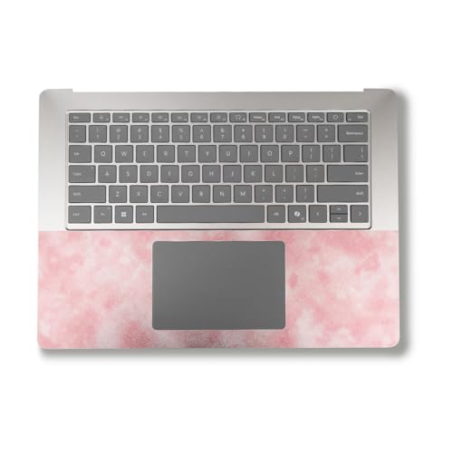 Image of Glossy Glitter Laptop Skin Compatible with Alienware M18 R2 (2024) - Cotton Cloud - Premium 3M Vinyl Protective Wrap Decal Cover - Easy to Apply | Crafted in The USA by MightySkins