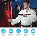 MOXIISTR Safe Foam Rubber Cord Nunchakus Karate Nunchucks Upgraded for Beginners Practice and Training 2 Pack (Short Black-Short Blue)