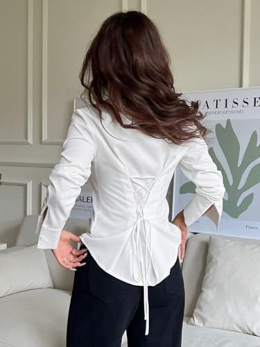 Image of Aahwan Women Polyester Modern Fit Solid Front Button Long Sleeve Casual Shirt