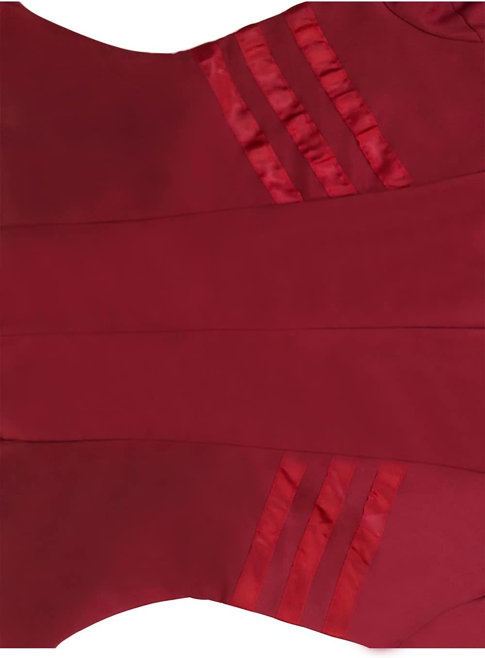 AI'MOURI Gothic Tailcoat Halloween Costumes for Women, Medieval Irregular Hem Steampunk Corset Victorian Tailcoat Jacket(Wine Red,M)