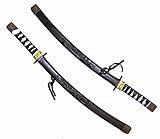 2 Black Color 24 Inch Plastic Dragon Ninja Toy Play Swords