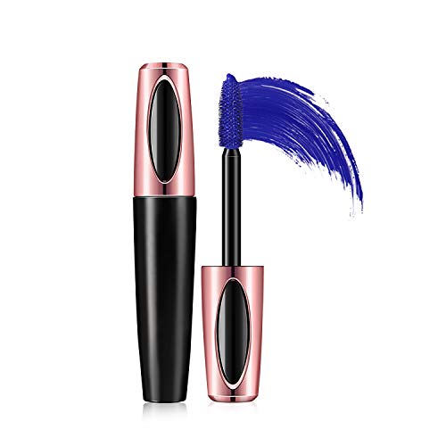 Color Mascara for Eyelashes ,Colorful Mascara Set,Long Lasting, Denseness Makes the Eyes More Charming,Mascara Set for Eye Makeup(Blue)