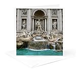 3dRose Trevi Fountain, Rome, Italy - Greeting Card, 6 by 6-inch (gc_289636_5)