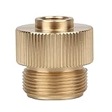 Sunoer Camping Stove Adapter LPG Converts/Use a Lindal Valve Canister Gas for Propane Gas Device.