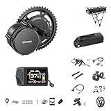 New Upgraded BAFANG Mid Drive Kit:The 750W mid motor now features smooth, controlled starts with throttle-responsive acceleration. It incorporates adjustable speed limits for enhanced Pedal Assist and Throttle modes. Upgraded to CAN protocol motor fo...