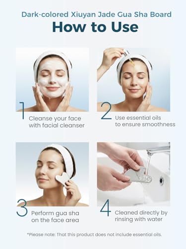 Stainless Steel Gua Sha Facial Tools, Guasha Tool for Face Acupuncture Therapy Trigger Point Treatment, Gua Sha Scraping Massage Tool - Image 6