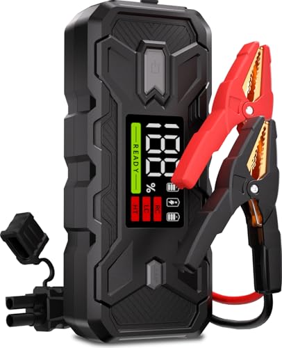 Arrancador de Baterías de Coche Portátil: 3000A Jump Starter de 1...