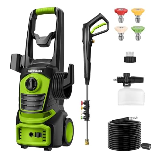 Powerful WorkBless 4800PSI Electric Washer