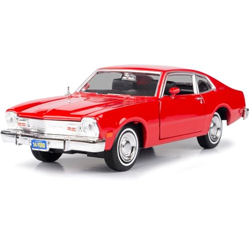Modelo a Escala 1:24 Coche Maverick Rojo 1974