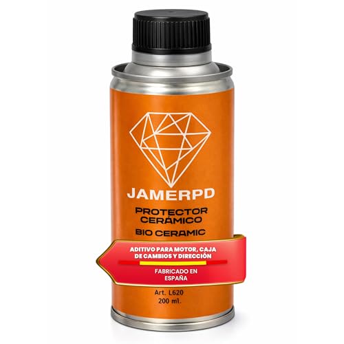 JAMERPD Protector Cerámico 200ml | Aditivo para Motor, Caja de Cambios y Dirección | Reduce Desgaste, Mejora Lubricación y Elimina Ruidos | Compatible con Diésel y Gasolina