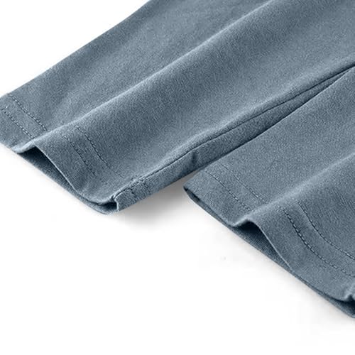 Mens Long Sleeve Shirts Casual Pullover Plus Size Round Neck T-Shirt Solid Color Loose Blouse Fall Fashion Streetwear3