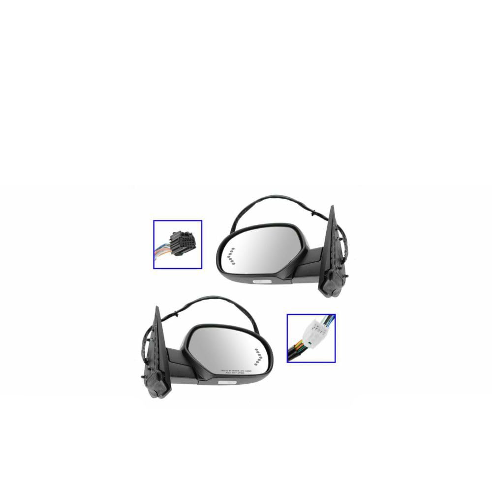 Amazon.com: Meneonrs 2pcs Left & Right Side Textured Power Heated 