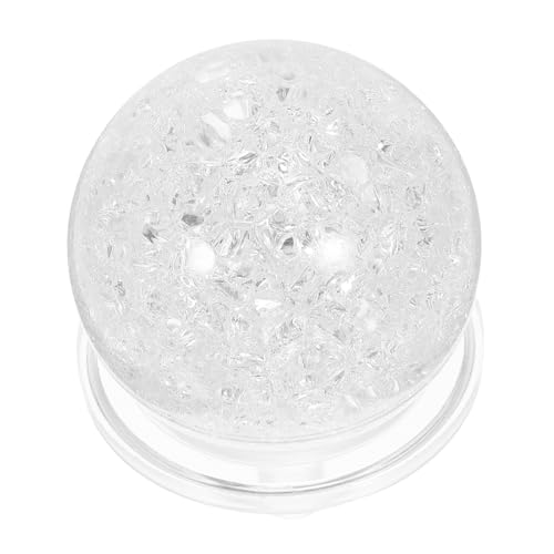 Kichvoe Tabletop Waterfall Crystal Sphere and Bubble Ball Feng Shui Wheel for Indoor Fountain Decoration and Ambient Relaxation