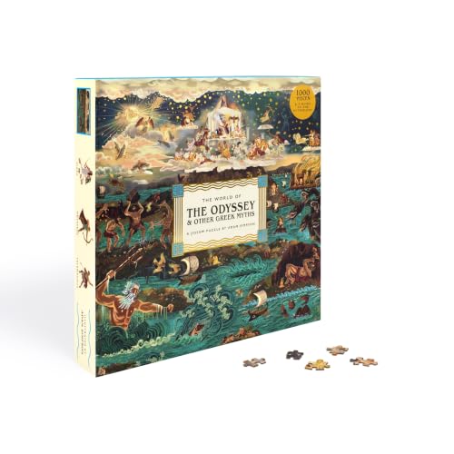 The World of the Odyssey & Other Greek Myths: Rompecabezas de 1000 piezas de Adam Simpson miniatura 5