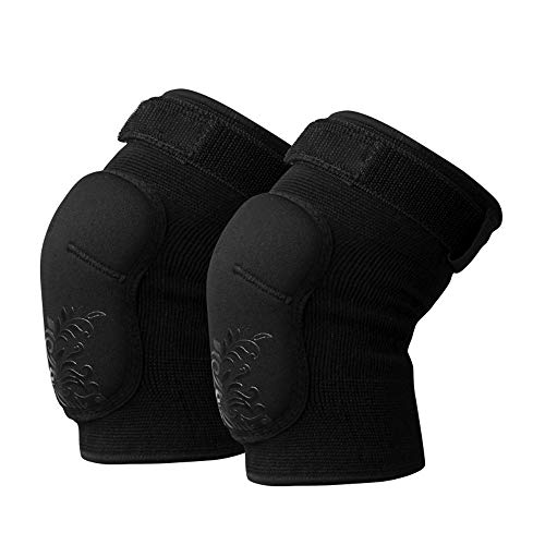 Knee Pads Knee Protectors Protective Cushion Soft Inner Liner Multifunctional Sports Protective Gear Knee Pads For Work (Color : Black, Size : L)