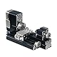 ZHRUI Mini-Drehmaschine aus Metall, 36 W, 20.000 U/min, didaktische Mini-Drehmaschine für Hobbyisten, Holzbearbeitung, Handwerk