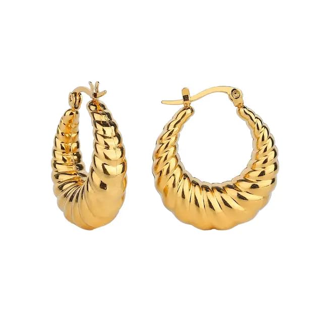 See full amazon price history chart for NYRAA CROISSANT WATERPROOF ANTI TARNISH 18K GOLD MICRO PLATED HOOP EARRING NYRAA CROISSANT WATERPROOF ANTI TARNISH 18K GOLD MICRO PLATED HOOP EARRING (B0CVS7XVCF) Amazon Price History, Amazon Price Tracker