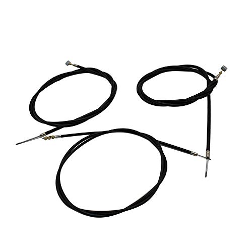 Yorten Kit de cabo universal para motocicleta Acelerador do freio da embreagem da motocicleta Conjun