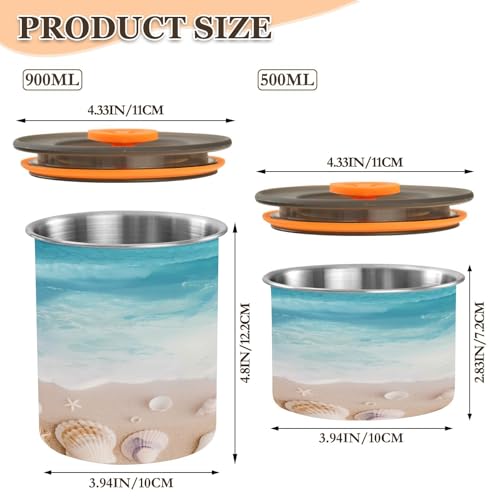 Bote Hermético para Café de Acero Inoxidable 17oz miniatura 2