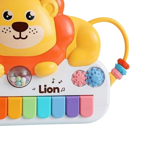 HERBASTRY Crab Piano for Kids - Musical Toy for Toddlers, Educational Piano for Boys and Girls Musical Keyboard Toy with Lights, Early Learning Musical 1