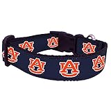 NCAA Auburn Tigers Dog Collar (Team Color, Medium)