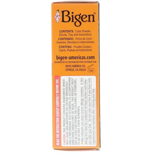 Bigen Permanent Powder Hair Color 59 Oriental Black 1 ea (Pack of 3)