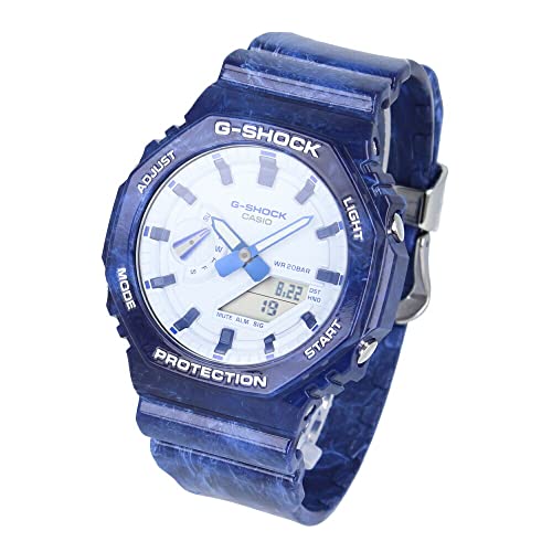 CASIO JVI G-SHOCK W[VbN GVbN GA-2100 SERIES rv v Y h NI[c AifW u[ GA-2100BWP-2A [sAi]