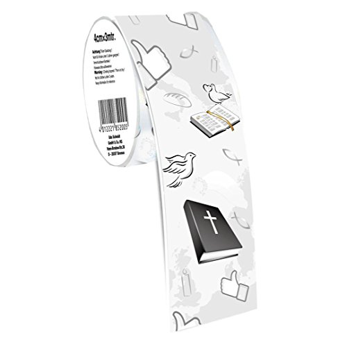 Preisvergleich Produktbild Geschenkband Konfirmation / Kommunion, Rolle ca. 4 cm x 3 meter