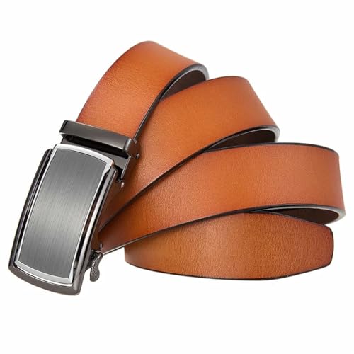 Men’s Automatic Buckle Belt Designer Cowskin Leather Strap Fashion Classic Designs for Work Business3