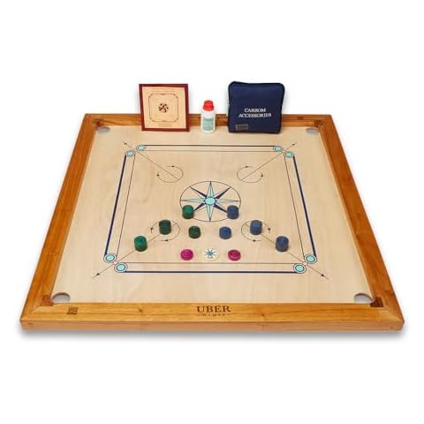 Uber Games Limited Edition Carrom Board Set Cover