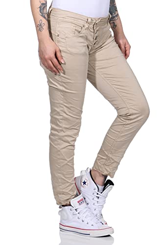 Buena Vista Jeans Hosen Damen - Malibu 7/8-O - Stretch Twill - beige - Sand...