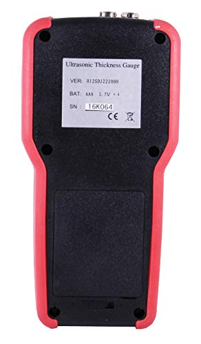 Calibrador ultrasónico digital con rango de medición 0.75-400 mm, calibración de punto cero, disco USB, para metal acero aluminio cobre plástico miniatura 3