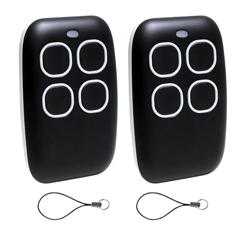 Mando A Distancia Universal Para Puerta De Garaje 433 Mhz, Multifrecuencia, Código Variable Y Código Fijo, Mando A Distancia Universal 4 En 1, Compatible Con Más De 90 Marcas, Ipx6 Resistente Blanco