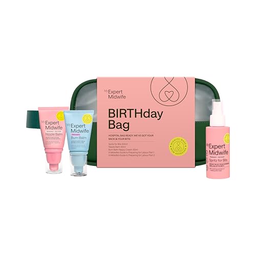 My Expert Midwife BIRTH-day Bag Ready-to-go Hospital Bag Essentials Award Winning Midwife-made Support Dermatologically Tested Safe Through Pregnancy & Beyond