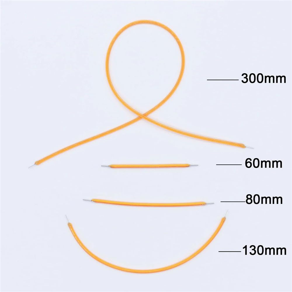 DLEDMOP Filament Flexible LED Light 5PCS COB LED Flexible Filament