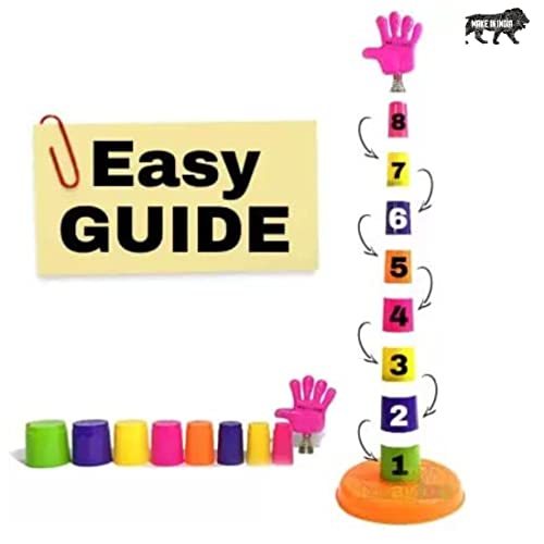 Image of Toy Imagine Shape Sorter Ring Toss Game for Kids | Indoor Outdoor Fun Toy for Ages 3+ | Educational Activity Toy for Hand-Eye Coordination & Shape Recognition | Kids Toys for 2-5 Years Boys & Girls