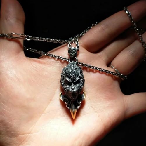Black Myth Wukong Dark Wukong Necklace, Game Advanced Retro Personality, Making Old Chain2